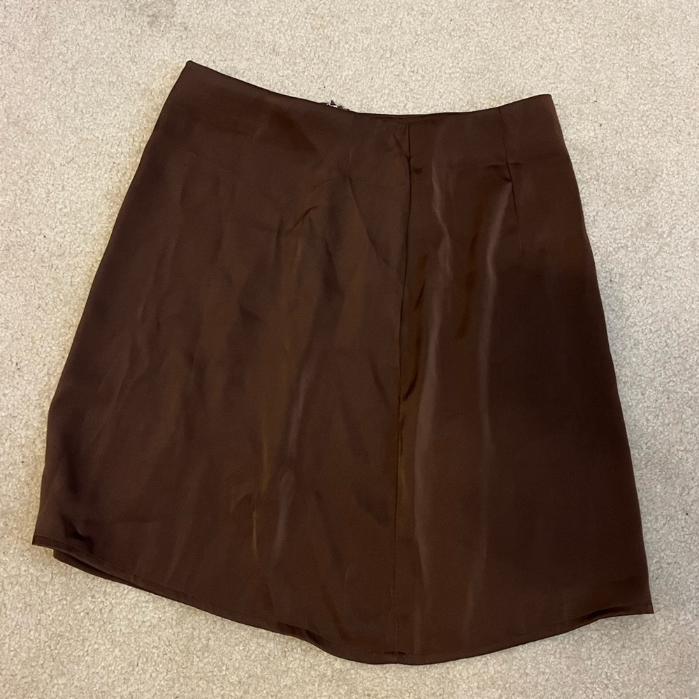 SHEIN Brown Mini Skirt